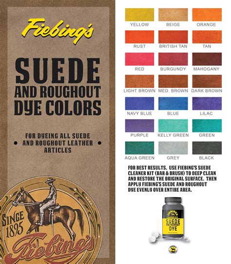 angelus suede dye color chart.